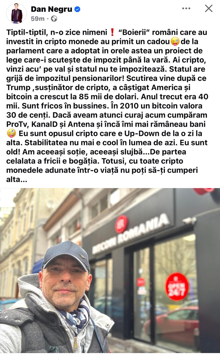 Dan e old school 
Dar macar nu critica industria ! #aicipanalafinal