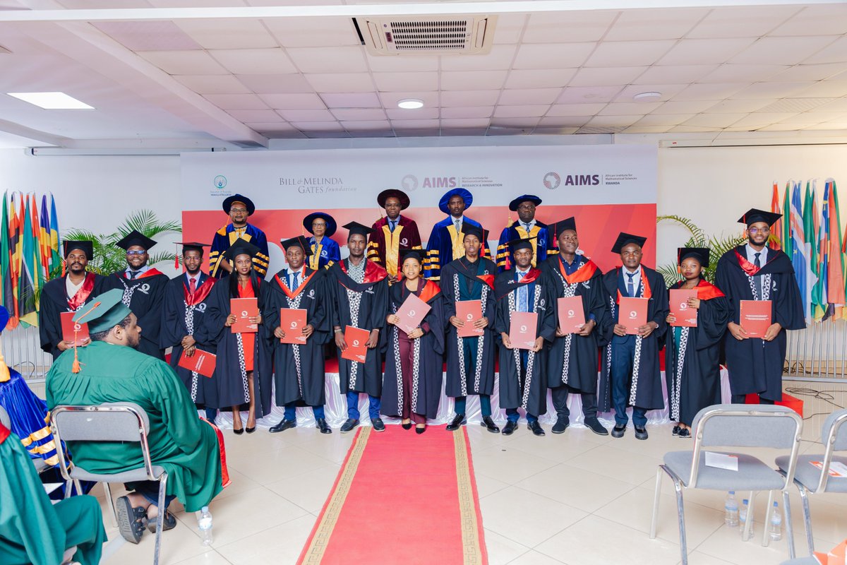AIMS_RIC's tweet image. These students are equipped with specialized mathematical &amp;amp; statistical #modelingskills to address malaria&apos;s complexities in Africa, increasing research capacities across the continent.

#MaModAfrica #MalariaResearch #PublicHealth #STEMForAfrica #ProgressiveResearch #OurStudents