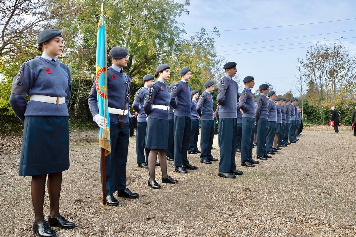 Proud of my daughter and all the cadets and staff of 222 (Broadlands) RAF Air Cadets; their Remembrance Day Parade on Sunday was Impeccable.