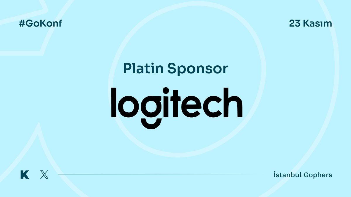 IstGophers's tweet photo. GoKonf 2024'ün Platin Sponsoru @Logitech🎉

Logitech ekibine destekleri için çok teşekkür ederiz.  

Etkinlik katılımcıları arasından yapılacak çekilişle, 5 şanslı kişi Logitech MX Mouse kazanma fırsatı elde edecek!🎁

Kayıt ve detaylar için: 
👉https://t.co/ANhipAcUbo 

#GoKonf https://t.co/g0HoznVWih