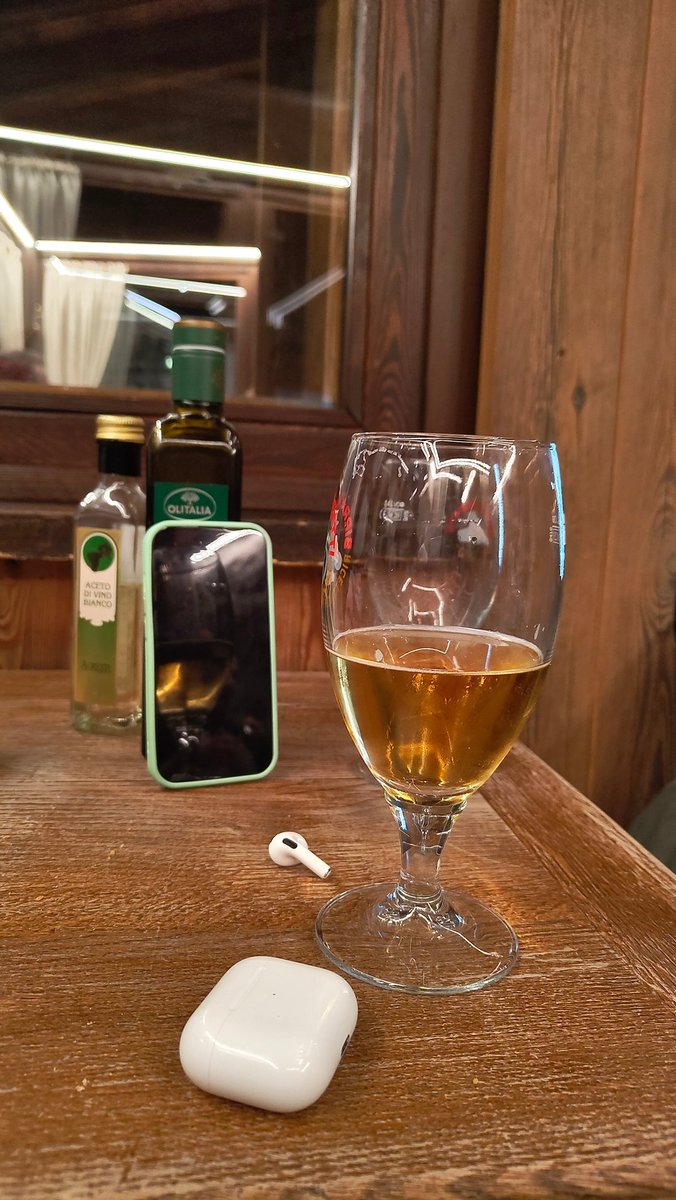 mishosso's tweet photo. Still Life with Beer and AirPods, Misha Grosso, 2024 https://t.co/T23mgvVYvH