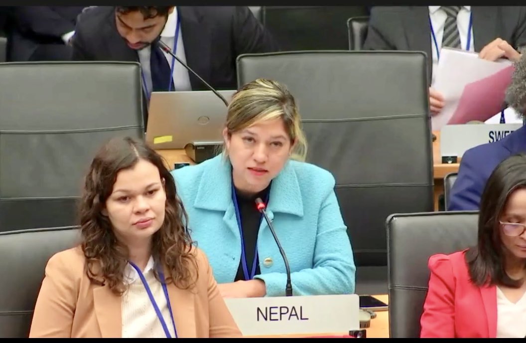 EoN_Vienna's tweet photo. Addressing the 63rd Preparatory Commission of CTBTO, DPR Dr. Illa Mainali expressed Nepal’s full commitment to stand firmly with the international community in achieving a world free of nuclear tests. https://t.co/ko4hesmynW