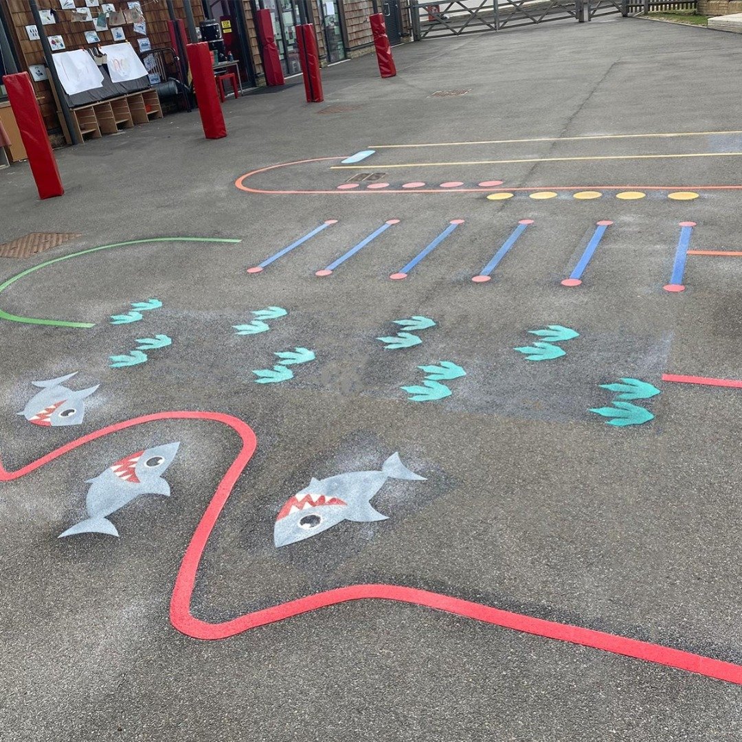 Grow your pupil's #imagination with our vast range of colourful #animal footprint #markings, they make for the perfect addition to your #playground! 🐾

These markings can guide them through playful activities whilst teaching about different animals. bit.ly/3CffdJf