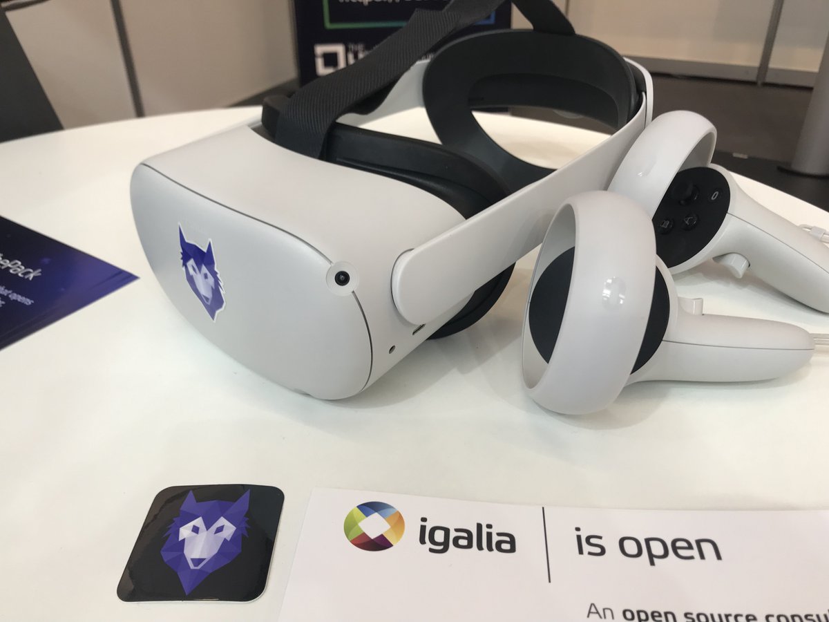 igalia's tweet image. First day of #electronicaFair 2024 in Messe München, Munich. Come meet us in booth B4.120 to talk about our work on #RaspberryPi, @ServoDev, #Mesa3D and @WolvicXR! Floor plan: electronica.de/en/trade-fair/… Full program: electronica.de/en/trade-fair/…