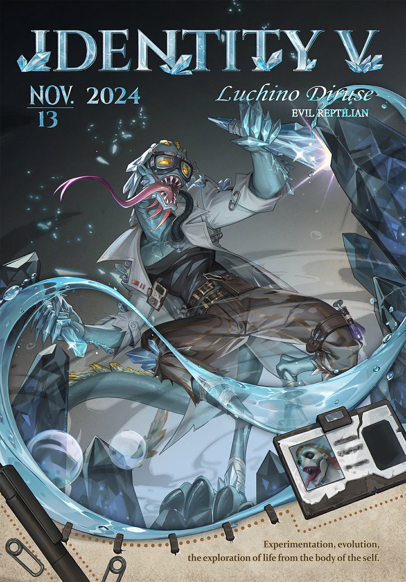 GameIdentityV's tweet photo. Dear Visitors,
The obsession burned in the moment of touching the line of truth.
Wishing Evil Reptilian and Professor a happy character day!
#IdentityV #EvilReptilian #Professor https://t.co/3GyLfgXxKn