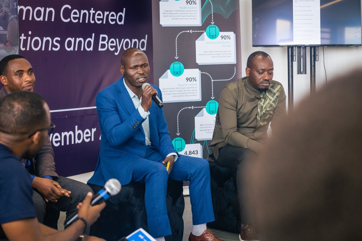 jdamascene's tweet photo. 🌍 On Nov 7, we held the Global Digital Rehabilitation Summit with over 1,014 registrants! With 2.4 billion people needing rehab services, we explored solutions to enhance access. In Rwanda, 90% of over 5,000 participants reported recovery. @JAMK_fi @Uni_Rwanda @KareMur https://t.co/zMXeDKJQ30