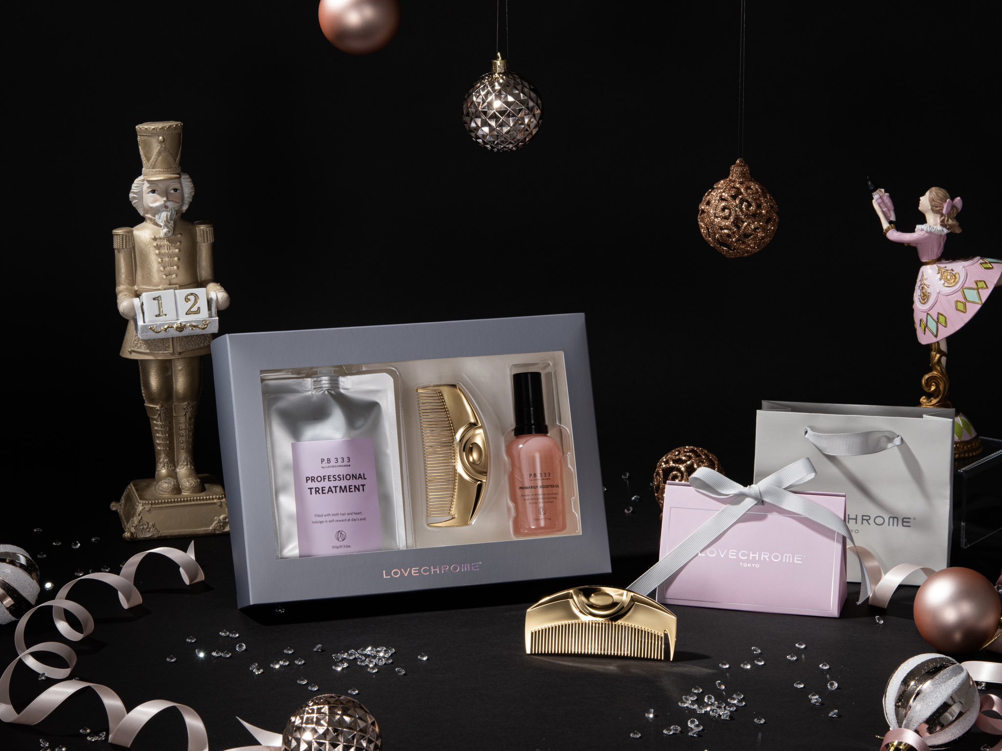 ラブクロム ホリデー LOVE CHROME(ラブクロム) ホリデーボックス(K24GPツキ ゴールド