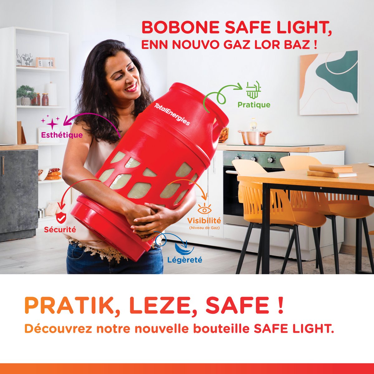 Ragasco_AS's tweet photo. 🎉 Exciting update from #Mauritius with our partner @TotalEnergies,  introducing their new 26.2-liter #compositelpgcylinders, Bobone Safe  Light, to the island. 🌍
The cylinders are available at all TotalEnergies service stations and  authorized resellers. #LPG #butane #propane https://t.co/5wbCkJxZgL