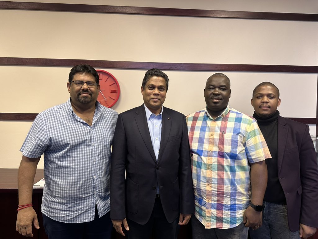 DUT_EBE's tweet photo. On 8 November 2024, the Faculty of Engineering and the Built Environment hosted a significant public lecture, “Artificial Intelligence for Complex and/or Critical Networks,” delivered by renowned expert Dr. G. Kumar Venayagamoorthy.
#dutfebe #thefutureliveshere #publiclecture https://t.co/hbnLrbDY7s