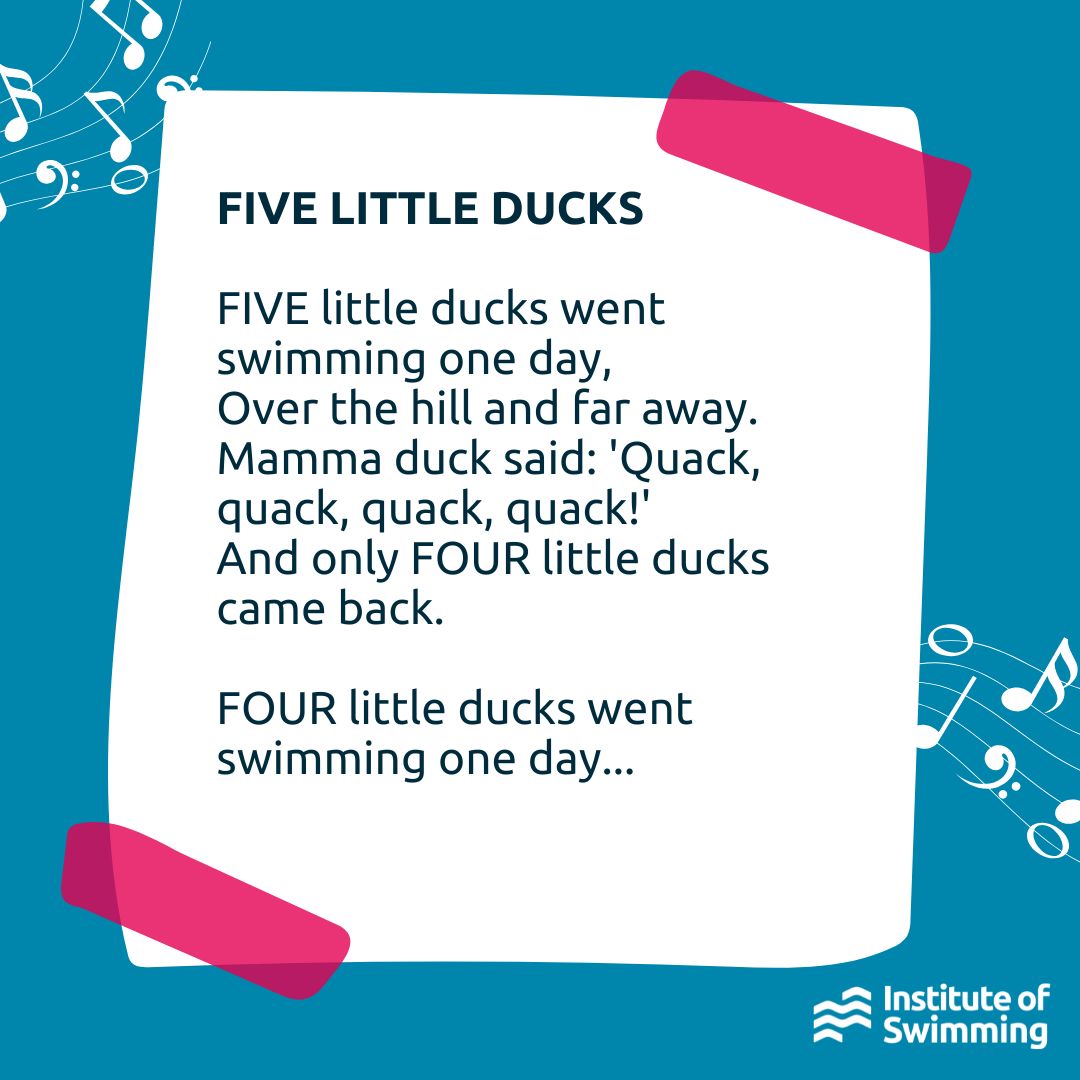 InstituteofSwim's tweet photo. World Nursery Rhyme Week (from 11th to 15th November) celebrates the role of nursery rhymes in early childhood education. 

#worldnurseryrhymeweek #nurseryrhymes #education #swimmingteachers #nurseryrhymeweek #earlyliteracy #rhymetime #childhoodeducation #singwithkids https://t.co/xAG29Mb017