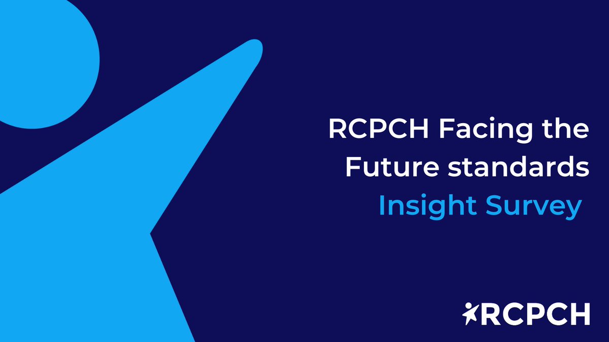Are you familiar with the RCPCH Facing the Future standards for paediatric services?  Share your experiences to help us update the standards! 🌟

Take our 5-minute survey: forms.office.com/e/uy6K7Y7fz8