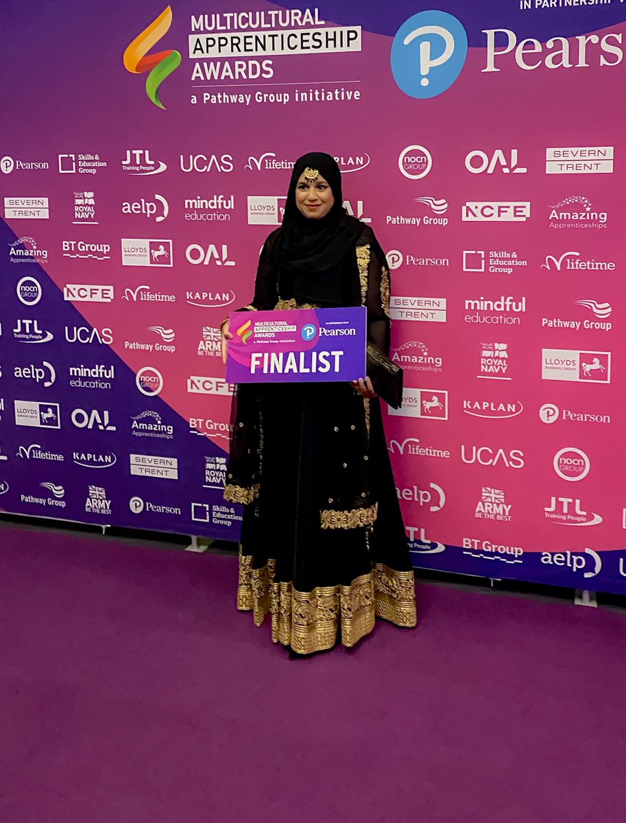 Sharin Hussain (@sharinhussain) on Twitter photo Creative, media and marketing finalist 🎉 <a href="/MCAppAwards/">Multicultural Apprenticeship Awards</a>
What a lovely event and congratulations to all winners. I couldn’t pass up the chance to wear something from my culture and I’m so glad I did ❤️ Creative, media and marketing finalist 🎉 <a href="/MCAppAwards/">Multicultural Apprenticeship Awards</a>
What a lovely event and congratulations to all winners. I couldn’t pass up the chance to wear something from my culture and I’m so glad I did ❤️