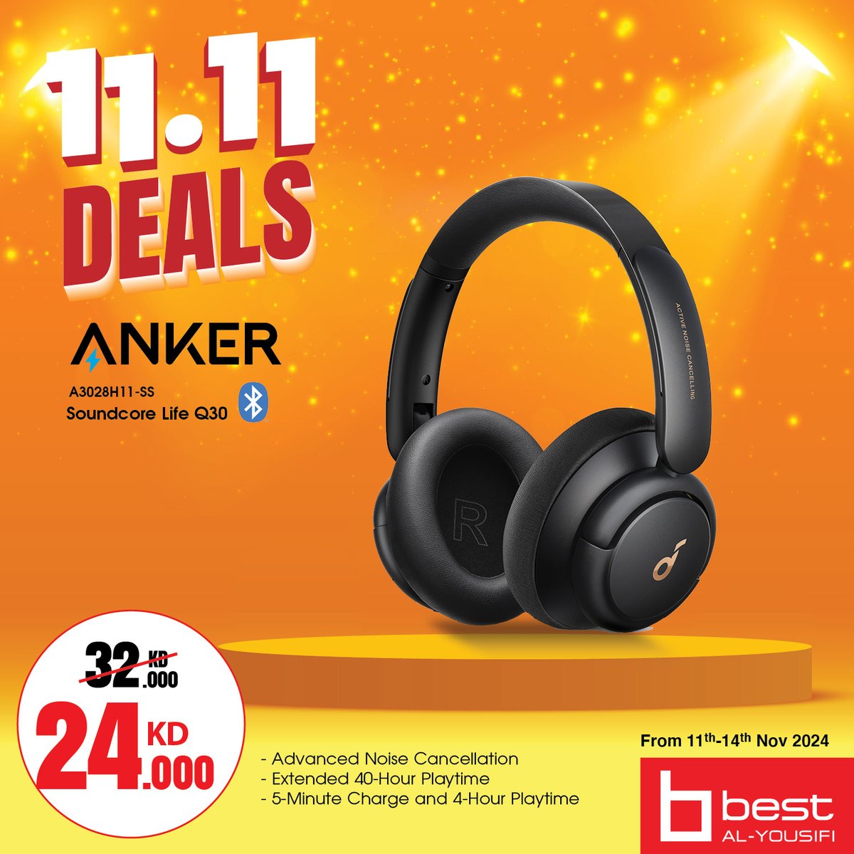 BestAlYousifi's tweet image. رفع مستوى تجربتك الصوتية مع تشكيلة أنكر المميزة!  سواء اخترت سماعات SoundCore Life Q30 لإلغاء الضوضاء أو سماعات الأذن اللاسلكية P3، ستتمتع بصوت نقي وأداء استثنائي.

العروض متاحة من خلال الأونلاين والمعارض.

Order now: bit.ly/3ZaYaBr

#Bestalyousifi #AnkerSoundCore