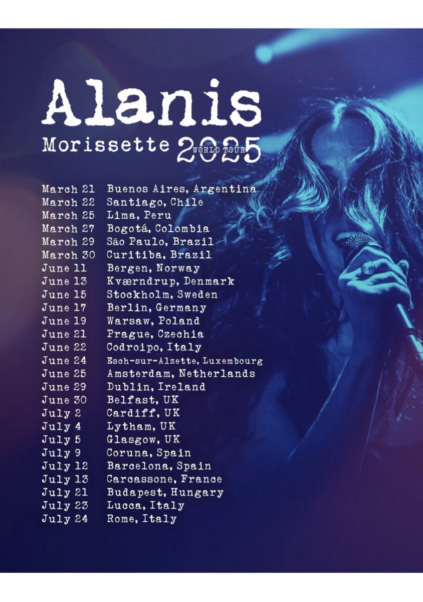 BOOOOOOOO 👎🏻👎🏻👎🏻👎🏻👎🏻 
You owe us a tour down under <a href="/Alanis/">Alanis Morissette</a>