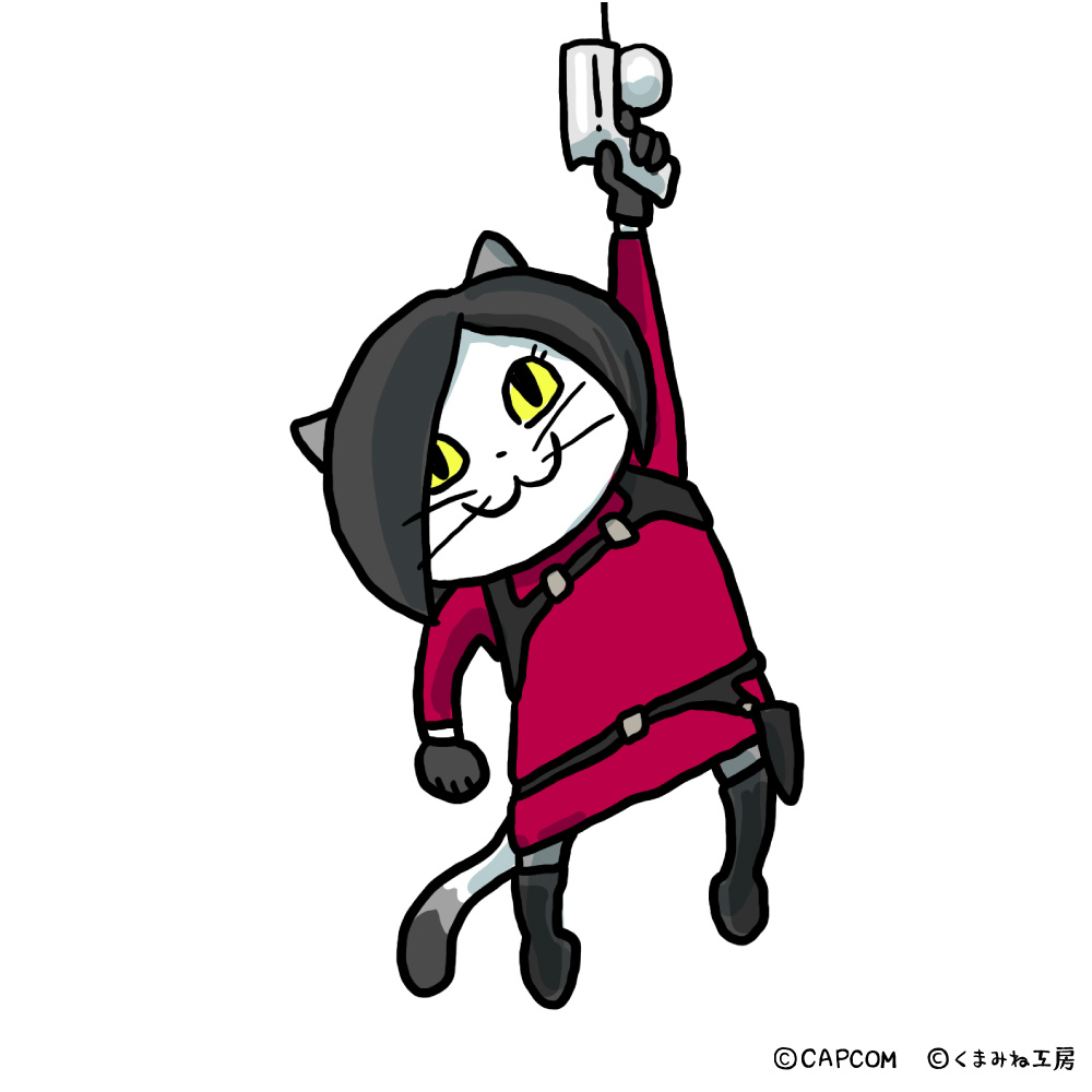 カプ バイオハザード レオン A カプ旅 缶バッジ+アクリルスタンド