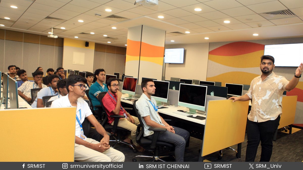 SRM_Univ's tweet photo. The Department of Computational Intelligence at #SRMIST recently hosted the International Week for GenAI, a four-day event from October 22 to 25, 2024.
#GenAI #Hackathon #AIWeek #LTE #AI #innovation #SRMKnowledge #SRMUniversity #SRMKtr https://t.co/okZK2kgGvD