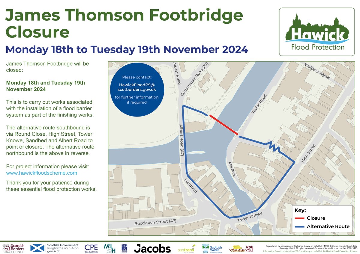 Hawick Flood Protection tweet media