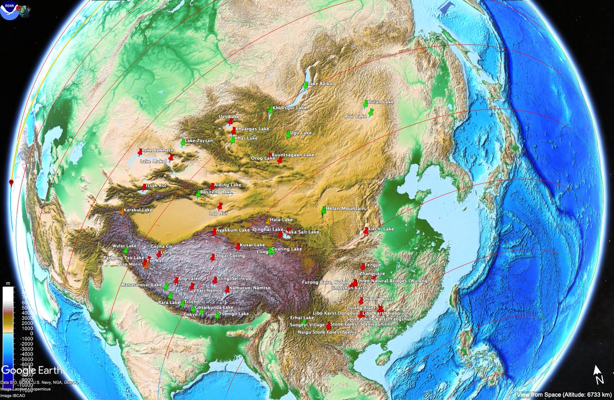 Finally, ancient cataclysms have left behind many physical markers of ...