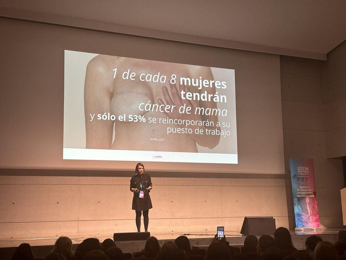 StemwomenEurope's tweet image. 👍⭐️#SWCBarcelona2024 STEM COMPANY AWARDS
Project presentation
📌 Project 2 – Hi Woman, Mehrs
Esther Deltor, Health Director at Mehrs
@Esade Campus Pedralbes #Barcelona
#StemCompanyAwards
#companies #STEM #Health #Women #StemWomen