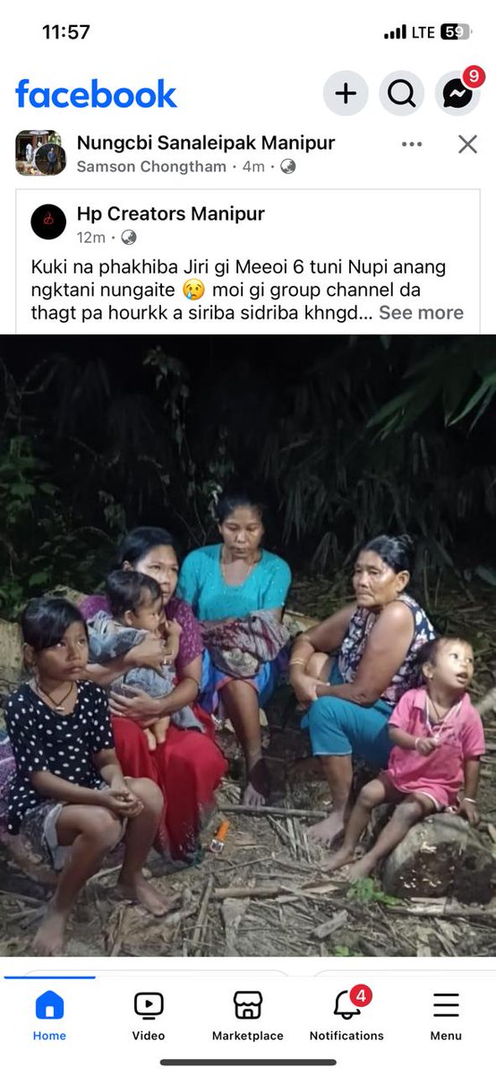 Church-backed Kuki terr0rists have been killing innocent Meitei Hindus in #Manipur. 

Kuki terr0rists had allegedly burnt alive two elderly Meitei Hindus in #Jiribam.

Today, the Police recovered the burnt bodies of Maibam Kesho(75) and L. Baren(56) from #Jiribam. 

Also, 5