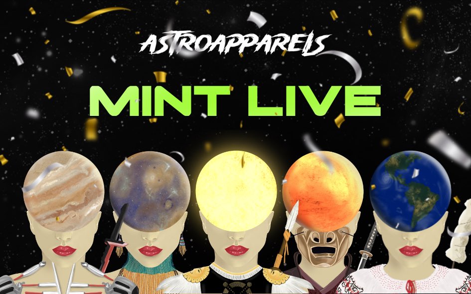 AstroApparels NFT tweet media