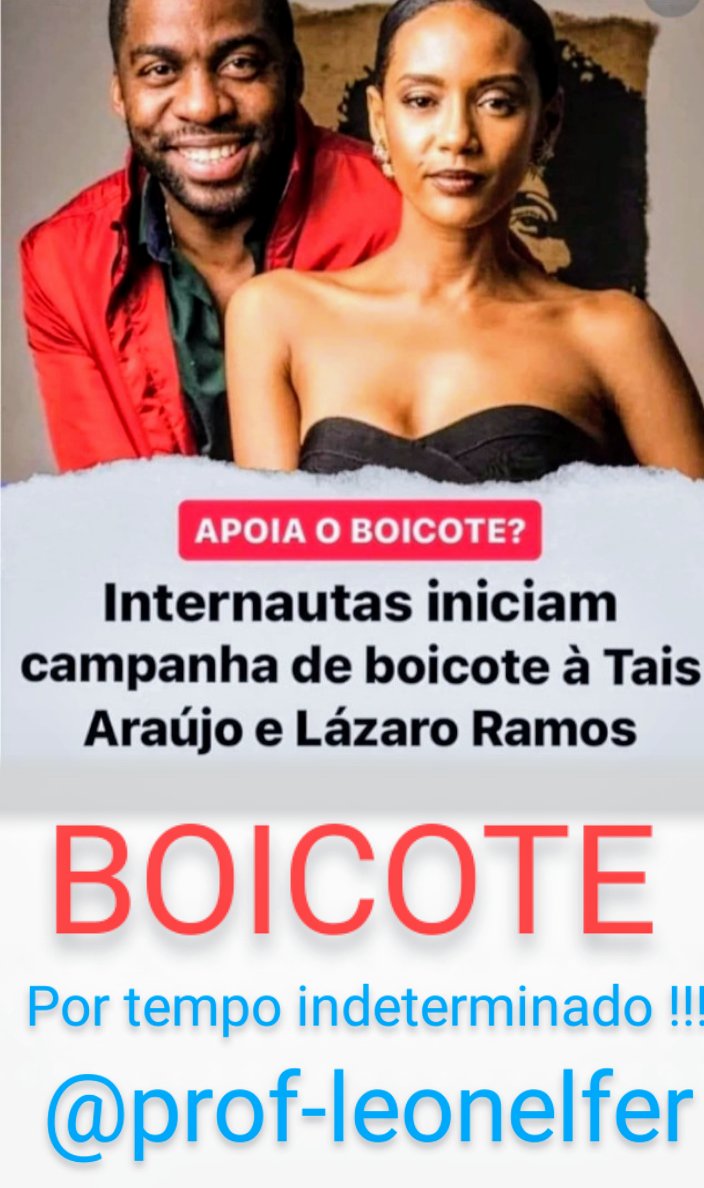 AdesilvaFtec's tweet photo. 🚨🚨🚨🚨🚨
Atenção internautas de direita!!! O Boicote é pra valer!! Vamos mostrar que o povo não tolera mais propina para artistas pseudo intelectuais falarem bem de um desgoverno que está ROUBANDO OS COFRES PÚBLICOS.!!! https://t.co/AbesZ33Flo