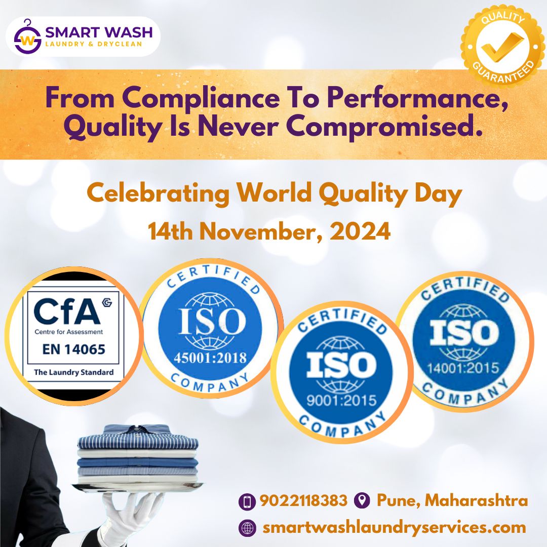 Smartwashpune's tweet photo. We believe quality is our commitment to excellence. Every garment, every linen, every piece we touch goes through our rigorous quality checks, ensuring you experience fresh, hygienic, and impeccably clean results every time.
Contact us at: 902 211 8383 https://t.co/iXs0BzaPQA https://t.co/AKew3UkP8k