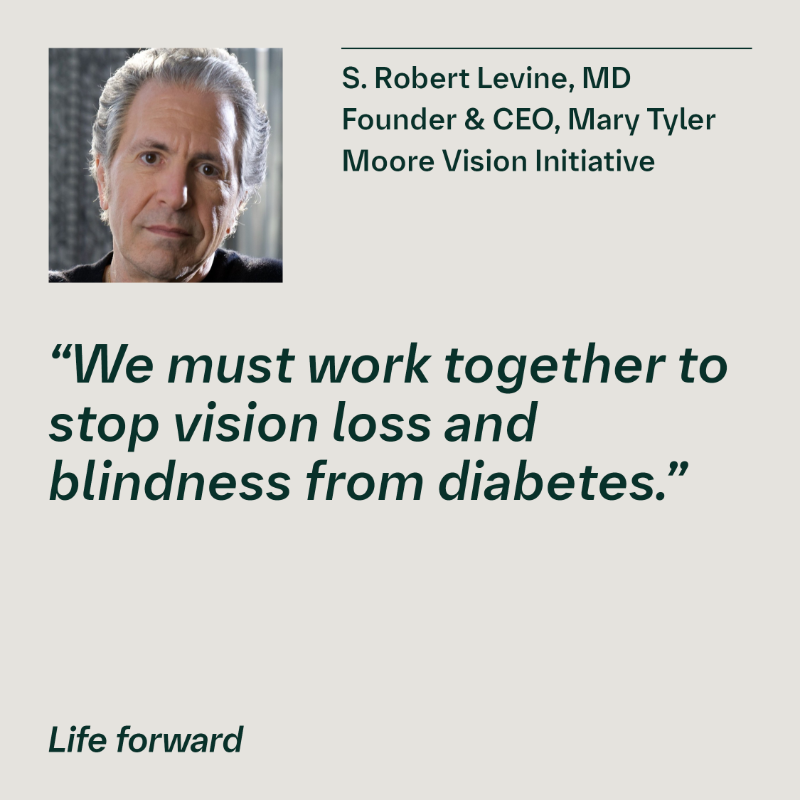 Boehringer's tweet photo. #PRESS We’re joining forces with the Mary Tyler Moore Vision Initiative @mtm_vision to combat vision loss from diabetes, as we become the first pharmaceutical company to join their Consortium.

Read the press release: https://t.co/VUApqUcGR2

#RetinalDisease #EyeHealth