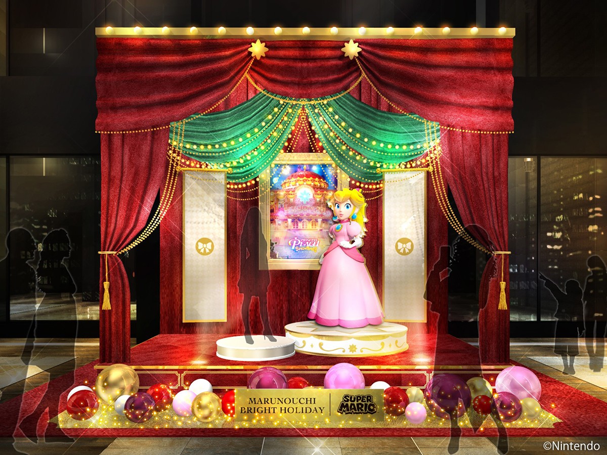 Ryo_Saeba_3's tweet photo. Pour Noël, du 14 novembre au 13 janvier 2025, le quartier Marunouchi à Tokyo sera aux couleurs de Mario, avec six lieux qui accueilleront des statues et objets inspirés des personnages de Super Mario, notamment un arbre de Noël Mario de 13 mètres de haut #Japon #Mario #SuperMario https://t.co/nbnrS47bPg