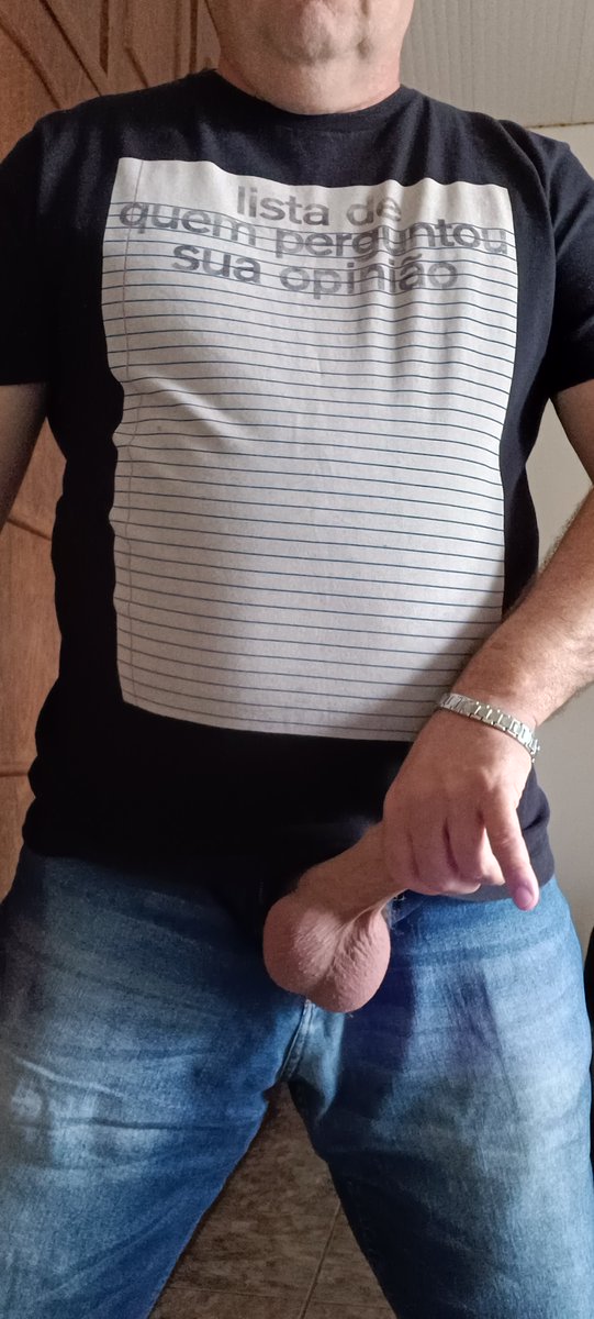 Confessa aí... não tem vontade de usar uma camisa dessas às vezes para ver se algumas pessoas entendem a direta...