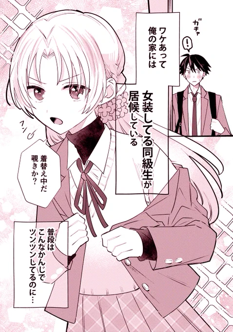 ワケあって女装男子に振り回されています①(1/2) 