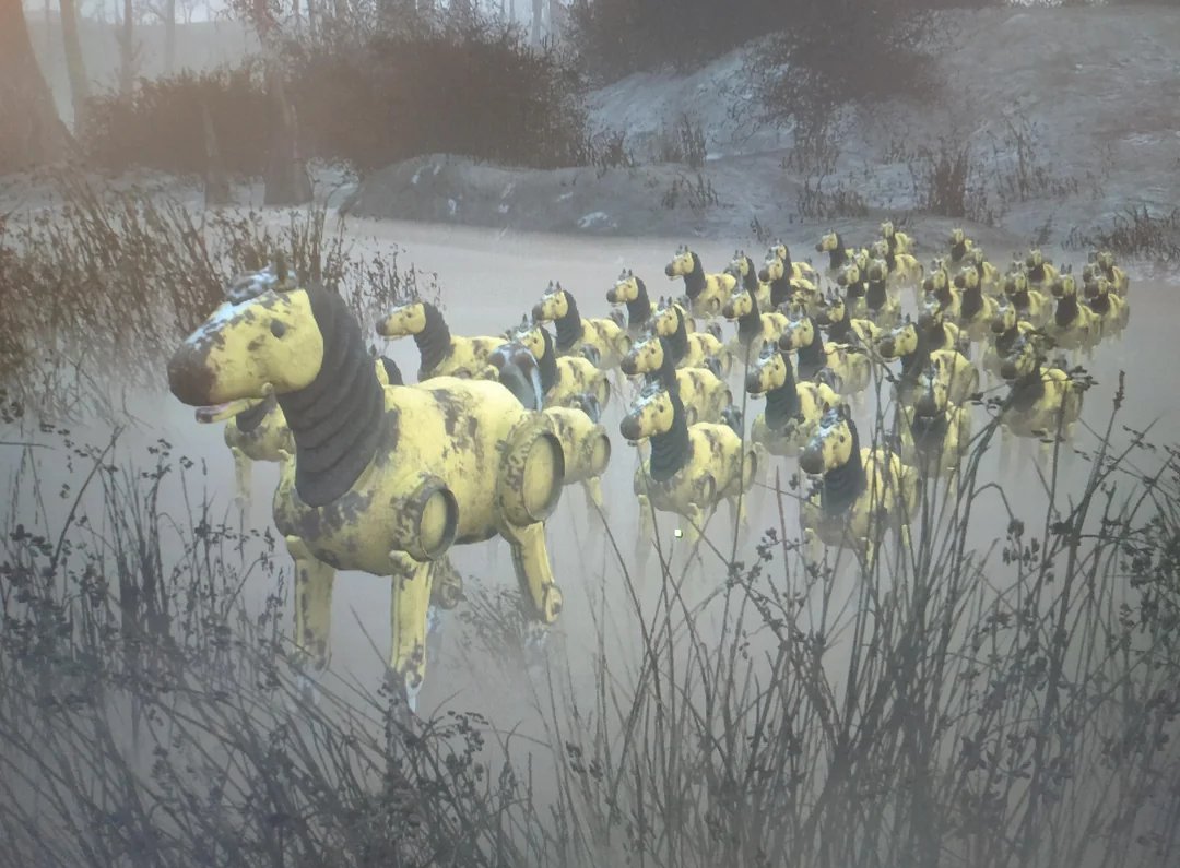 FalloutFan5301's tweet photo. Giddyup Buttercup squadron is ready to enslave Commonwealth! 🐎
#fallout4 #bethesda #fallout3 #reddit #memedaily
Source image - MaliciousMice https://t.co/tyijfiF3hK