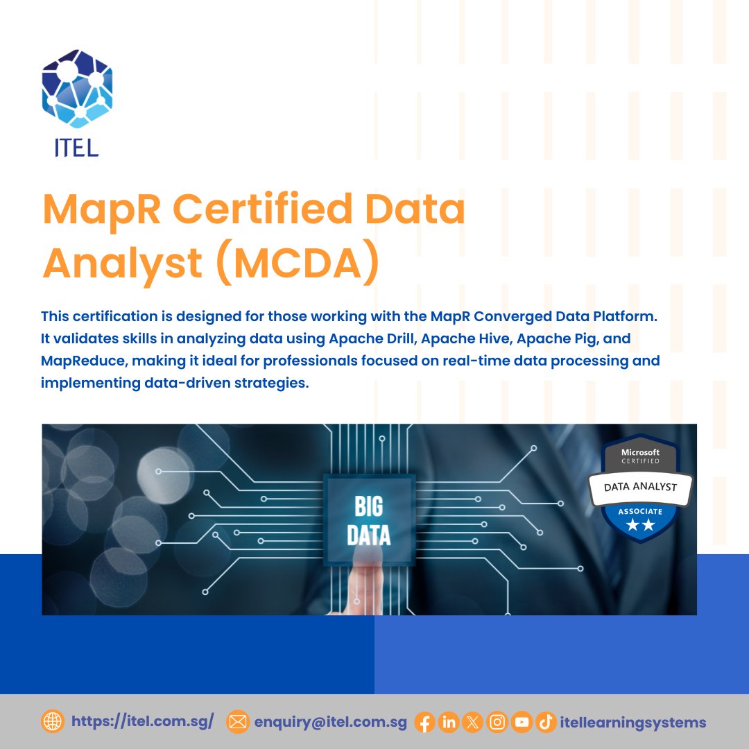 itellearningsg's tweet image. Earn these Industry-leading Certifications with our Big Data Analytics Course

Enrol now
itel.com.sg/course/big-dat…

#itellearning #BigData #bigdatajobs #bigdataanalysis #bigdataanalytics #certificate #certification