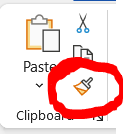 anglopremier's tweet image. Many people don't know about the format painter in Word. Even fewer know about it's double-click mode. Find out about both at the #AdvancedWord4Editors workshop. See epekho.magistrad.com/trainerDetails….