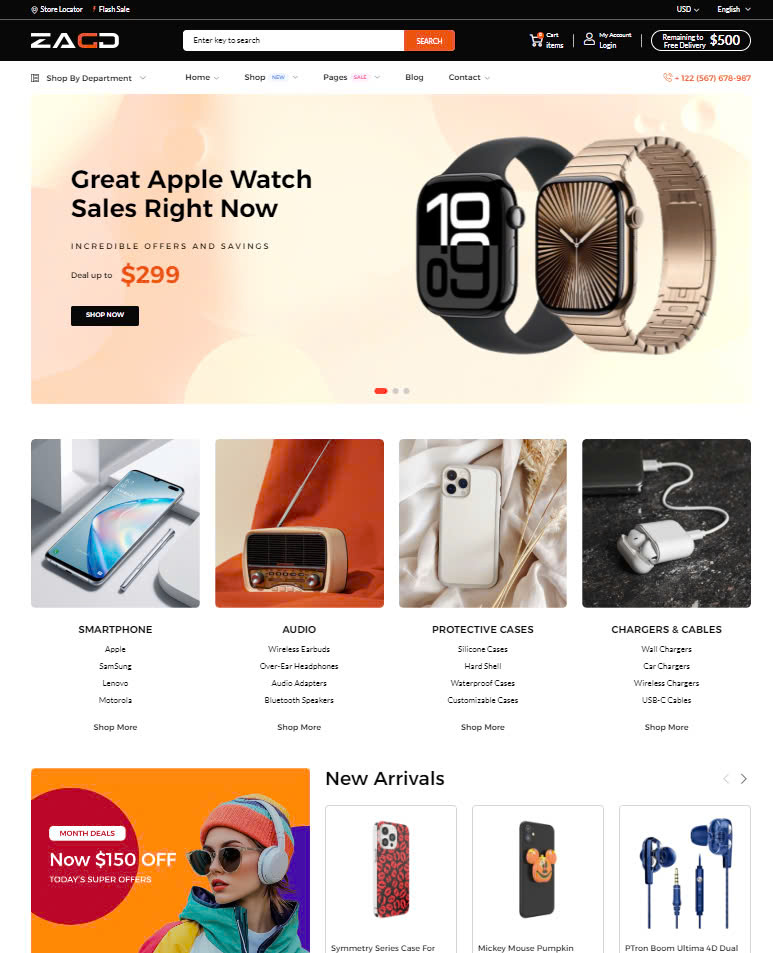 BzoTech's tweet photo. 💥NEW UPDATE💥 Zagg #home4 - Multipurpose Electronics WooCommerce WordPress Theme
✅5 Elegant Homepage Layouts
✅One-Click Import Demo
✅Slider Revolution
✅Regular Update
👉Live Demo: https://t.co/0MyWHtk6p6
#BZOTech #WordPress #WooCommerce #electronics https://t.co/g0CnWjkyev