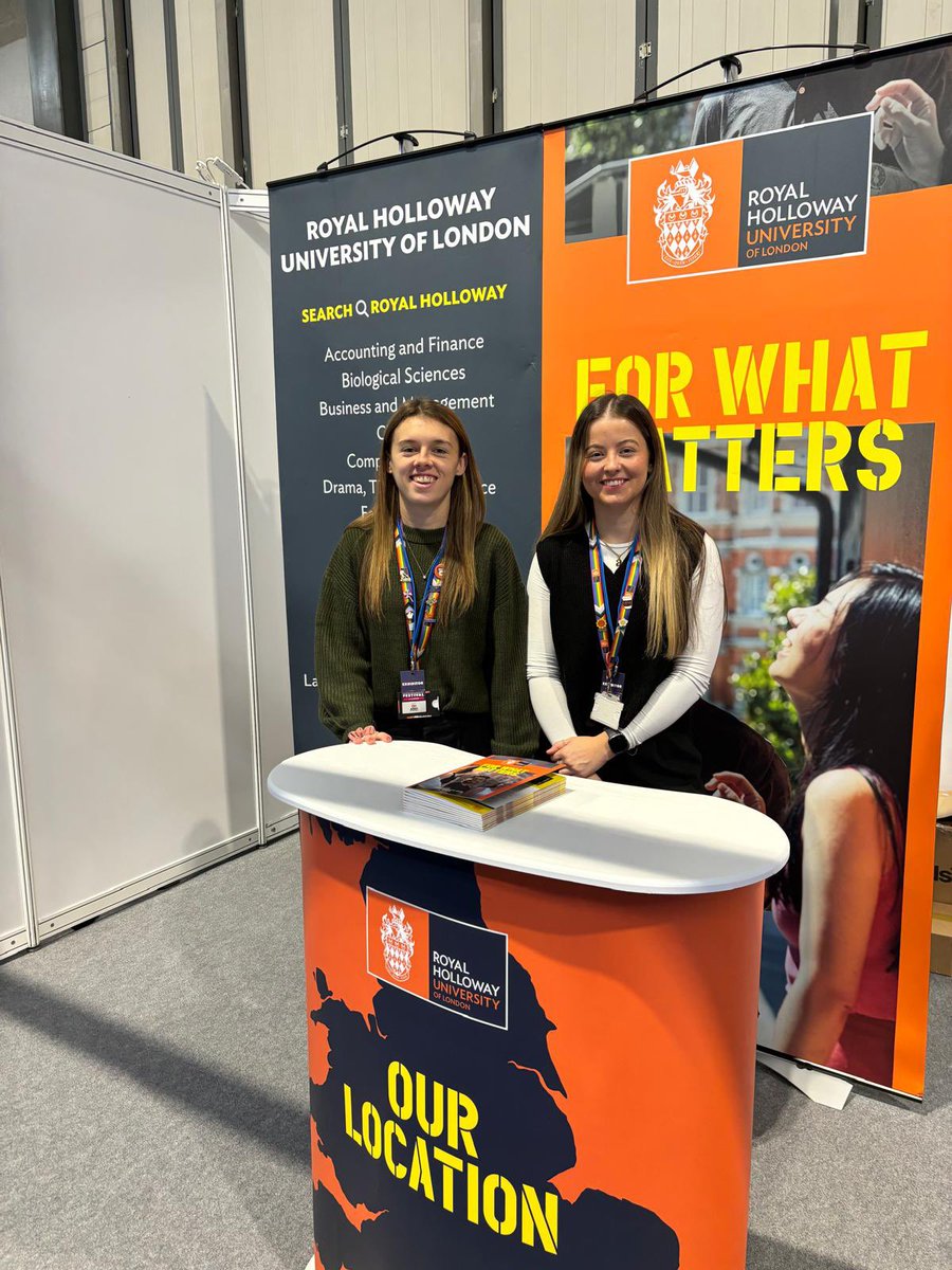 Royal Holloway Schools (@rhulschools) on Twitter photo Aimee and Gaby are at The National School and College Leaver Festival 🧡🐻❄️ Come say hi and see what Royal Holloway can offer you! <a href="/nscl_show/">The NSCL Show</a>
#ukuniversities #highereducation #royalholloway #forwhatmatters Aimee and Gaby are at The National School and College Leaver Festival 🧡🐻❄️ Come say hi and see what Royal Holloway can offer you! <a href="/nscl_show/">The NSCL Show</a>
#ukuniversities #highereducation #royalholloway #forwhatmatters
