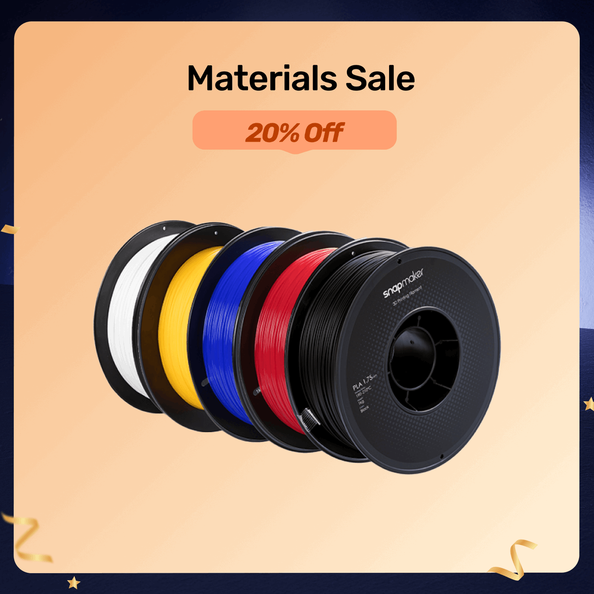 ✨Black Friday Deals Start!
Don't miss out on Snapmaker's Machines, Modules, Accessories, and Materials Sale! Enjoy the best bargains of the year!💰 (Find Rewards!)
🔗Shop Now: bit.ly/4fg18tQ

3-in-1 3D Printer? IDEX 3D Printer? Laser Engraver &amp; Cutter? All you can find