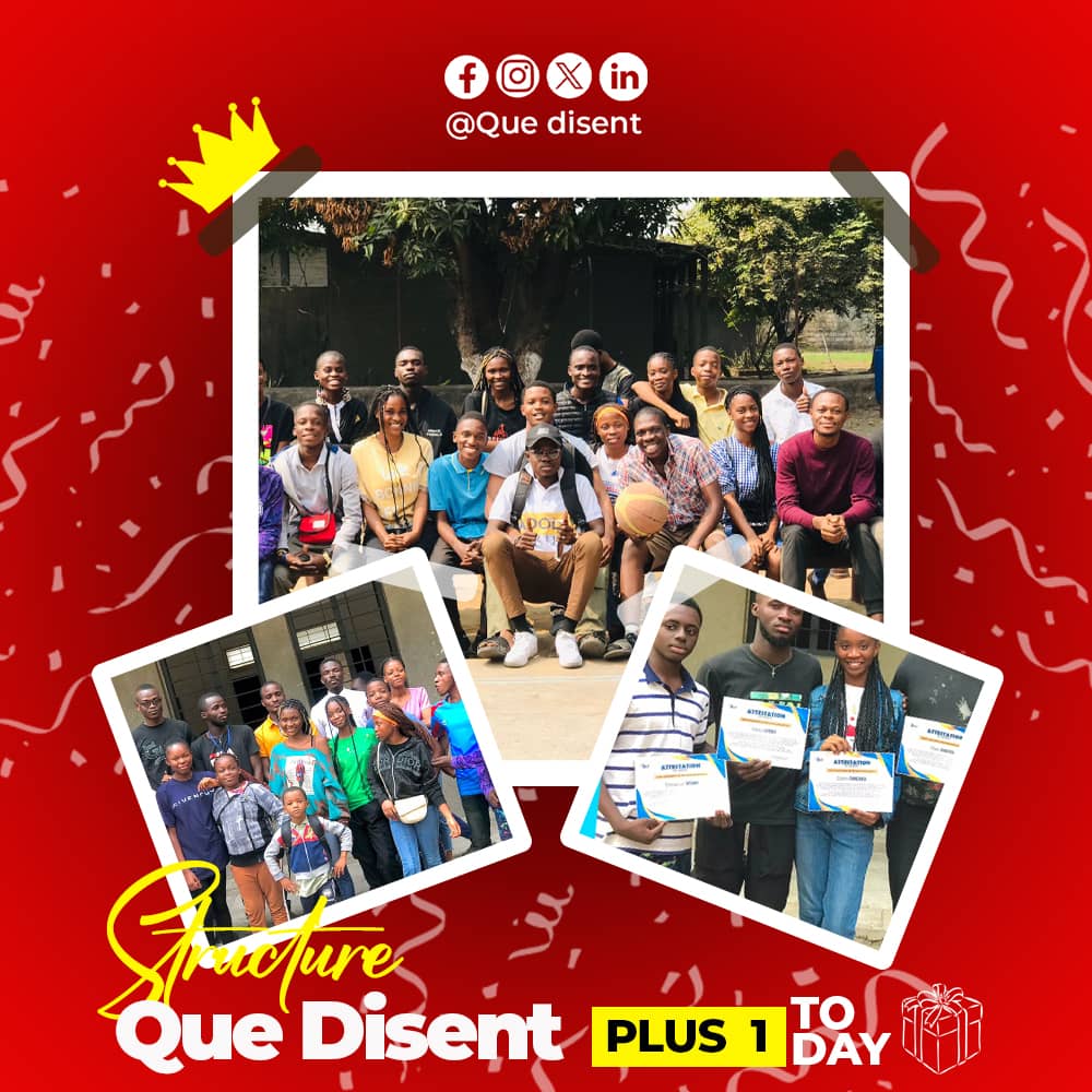 Quedisent's tweet photo. *+1 à ma structure Que disent* 🥳🥳🥳🙌 https://t.co/0ERzooDwRt
