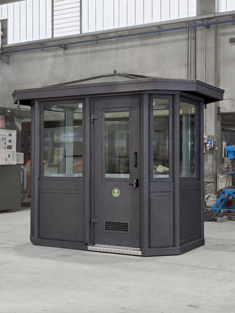 EtemSrl's tweet photo. Sentry box with blast &amp; ballistic protection, for urban application, government offices, embassies, business premises. https://t.co/EpjjW4vNOF