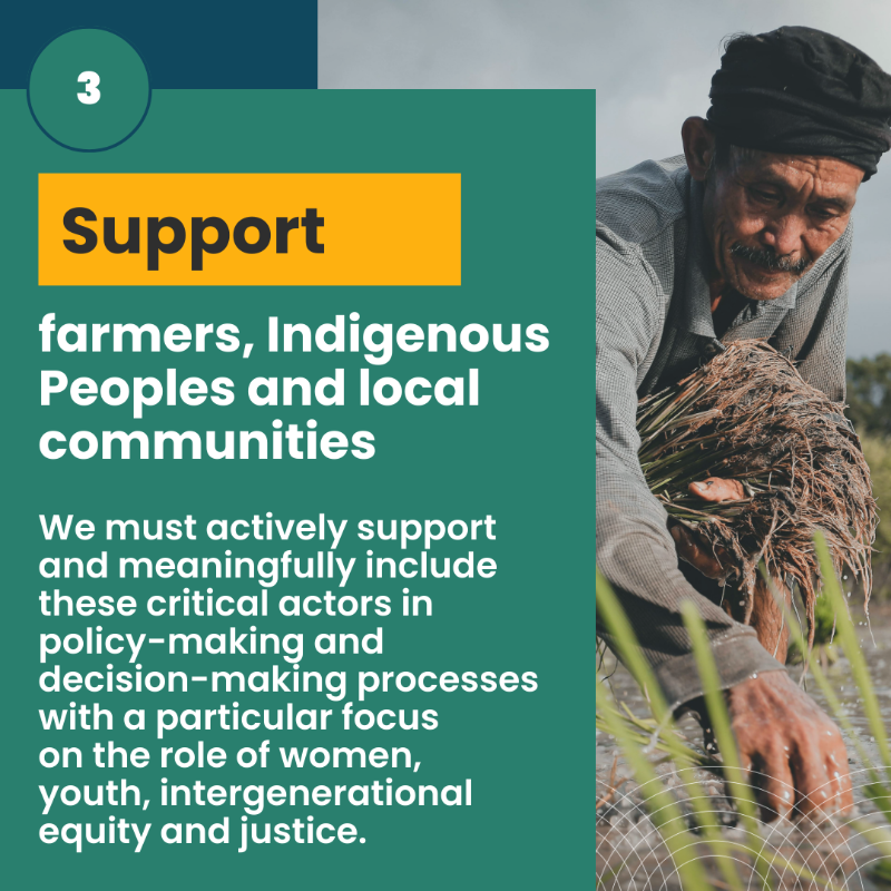 EITFood's tweet photo. Change is not happening fast enough.⏳ 

This year at #COP29, we’re coming together as ONE #FoodSystems community with over 300 actors at @‌ActionOnFood, making bold calls for urgent action on food for people &amp; planet. 🌍✊🌱

Explore the full programme: https://t.co/wxZzsQyaVt