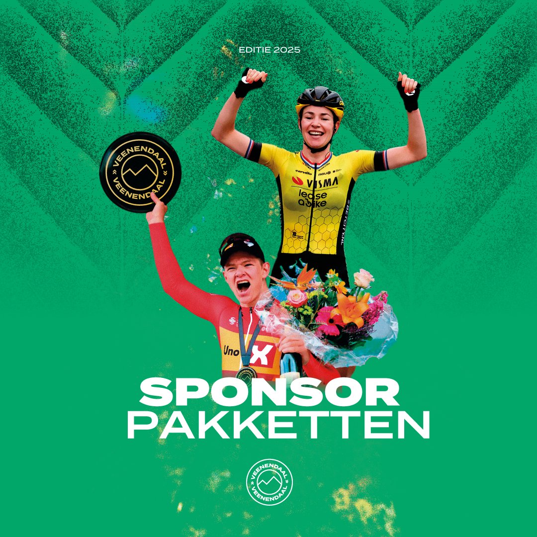 𝙋𝙖𝙧𝙩𝙣𝙚𝙧 𝙫𝙖𝙣 𝙑𝙚𝙚𝙣𝙚𝙣𝙙𝙖𝙖𝙡-𝙑𝙚𝙚𝙣𝙚𝙣𝙙𝙖𝙖𝙡?
De eerste toezeggingen zijn inmiddels binnen! Houd ons socials in de gaten en zie welke bedrijven Veenendaal - Veenendaal komende editie een warm hart toedragen

Meer info:
veenendaal-veenendaal.nl/partners-2/par…