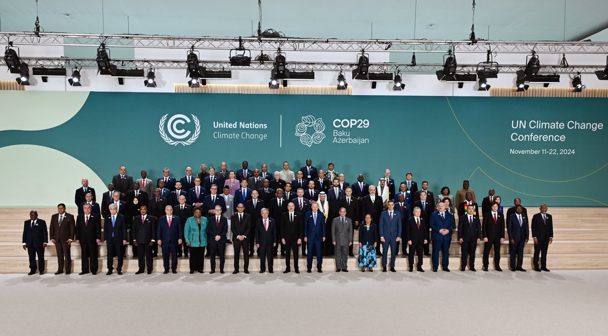 presidentaz's tweet photo. Baku hosted opening ceremony of World Leaders Climate Action Summit at COP29.

https://t.co/s6PAUmu8Zn

#COP29 #COP29Azerbaijan https://t.co/FvgDA23yLv