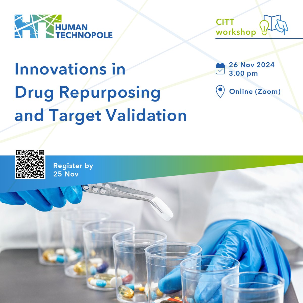 Human Technopole (@humantechnopole) on Twitter photo 💊 Curious about how drug repurposing can speed up innovation in healthcare? Join our next online workshop with <a href="/SilvanoColetti/">Silvano Coletti</a> <a href="/CheloniaSwiss/">Chelonia Applied Science</a> <a href="/ARBeccari/">Andrea Beccari</a> <a href="/paul_fehlner/">Paul Fehlner</a> <a href="/reVisiontx/">reVision Therapeutics, Inc.</a> to explore practical applications, AI tools, and patent challenges
👉 humantechnopole.it/en/trainings/i… 💊 Curious about how drug repurposing can speed up innovation in healthcare? Join our next online workshop with <a href="/SilvanoColetti/">Silvano Coletti</a> <a href="/CheloniaSwiss/">Chelonia Applied Science</a> <a href="/ARBeccari/">Andrea Beccari</a> <a href="/paul_fehlner/">Paul Fehlner</a> <a href="/reVisiontx/">reVision Therapeutics, Inc.</a> to explore practical applications, AI tools, and patent challenges
👉 humantechnopole.it/en/trainings/i…