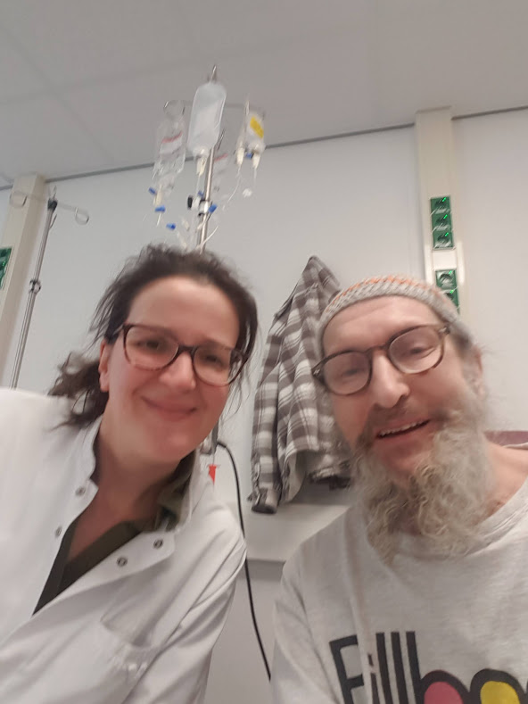 JJstevieo's tweet photo. 2 nd   visit to Dr W in #WZA  #Assen #Lurgan  , tumors shrunk to half its size :   always fun ....    to hear . 
2 years since my last Chemo almost ...  
https://t.co/JzHtby5CSw https://t.co/g7WSkpYAz1
