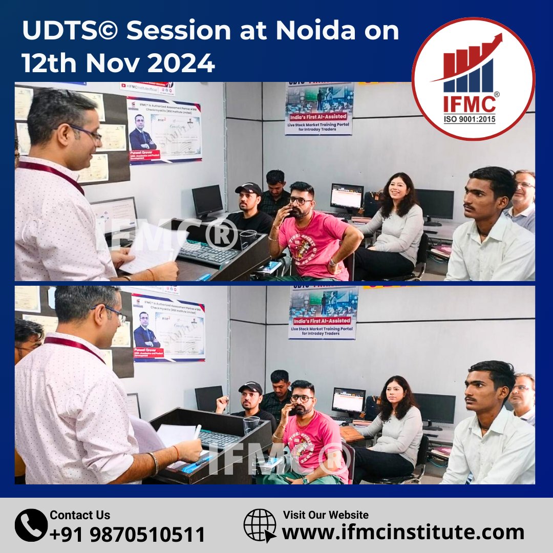 ifmcinstitute's tweet image. The UDTS© Session makes trading simple and builds your confidence with proven strategies. Gain the knowledge and skills you need to trade successfully! 
👉🔗bit.ly/3AIZDSB
#udts #ifmcinstitute #stockmarket #sharemarket #financial #session #stockmarketsession #noida