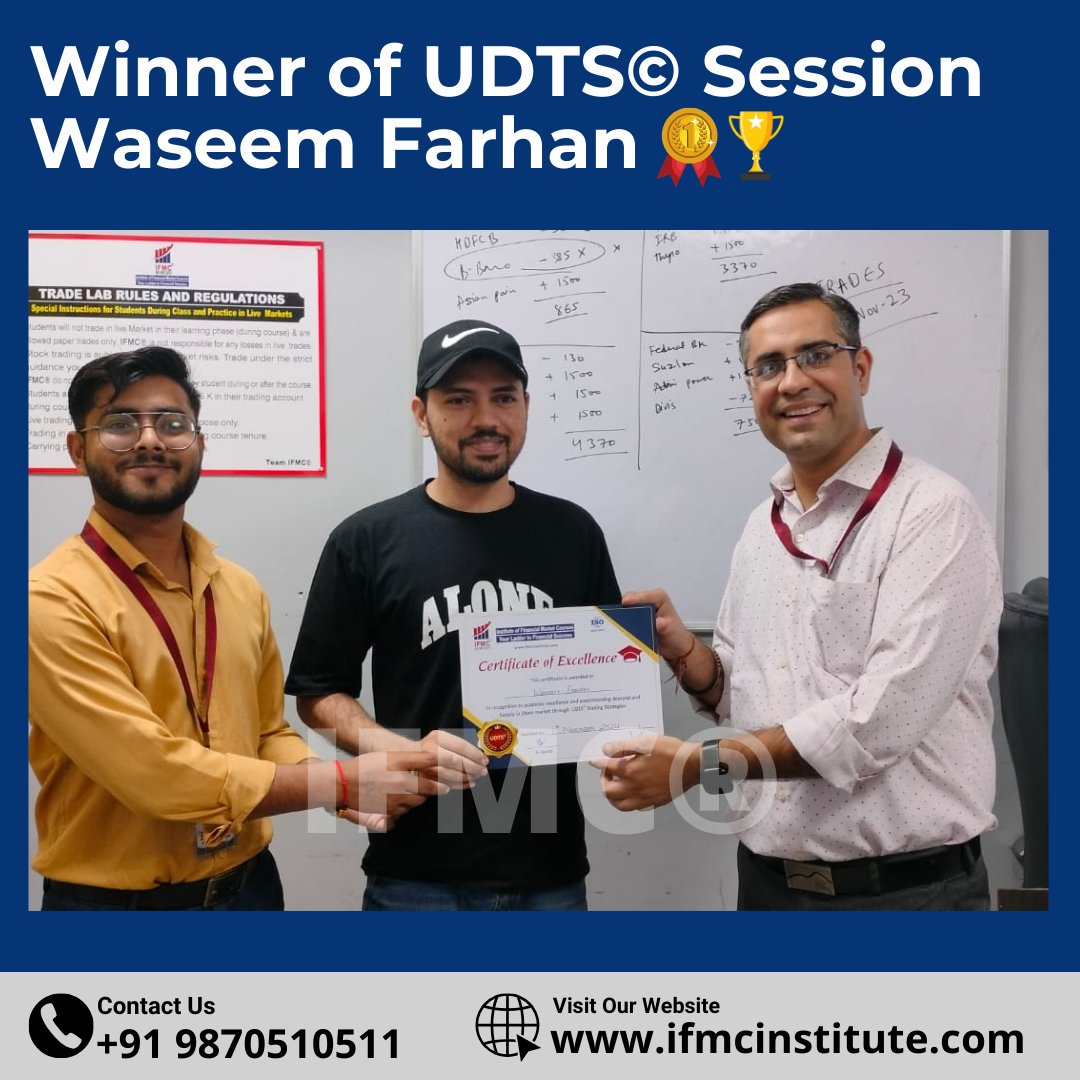 ifmcinstitute's tweet image. The UDTS© Session makes trading simple and builds your confidence with proven strategies. Gain the knowledge and skills you need to trade successfully! 
👉🔗bit.ly/3AIZDSB
#udts #ifmcinstitute #stockmarket #sharemarket #financial #session #stockmarketsession #noida