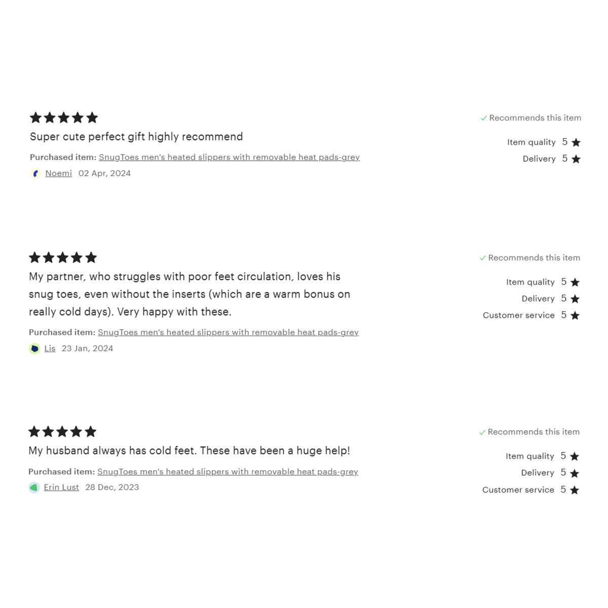 Can’t go wrong with the classics! Our best-selling #SnugToes are back and as cozy as ever. Check out what customers have to say—and grab a pair before they’re gone! 🧦 #BlackFridayDeals #heatedslippers