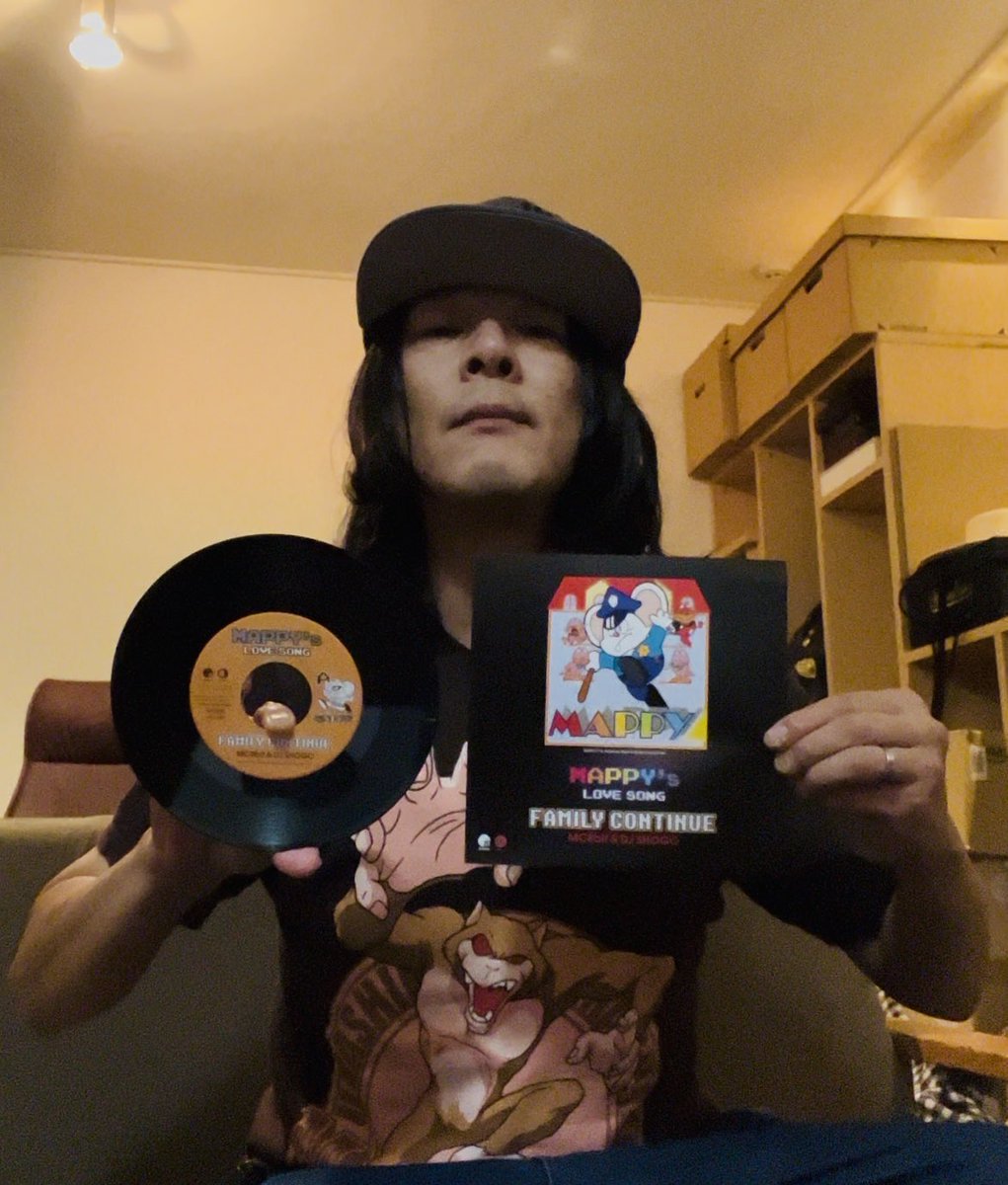 MCU's tweet photo. 【爆発売】
MAPPY's Love Song/ #ファミリーコンティニュー 7インチレコード本日発売! 予約してくれた百獣な皆様はお手元に届いたんじゃないでしょうか? 是非ウスたくさん聴いて下さい🐈🐭
大野木宜幸氏に百獣な感謝を込めて
↓ご購入はこちらから↓
https://t.co/6l0syJ8NnD… https://t.co/XJWqdcmKeg