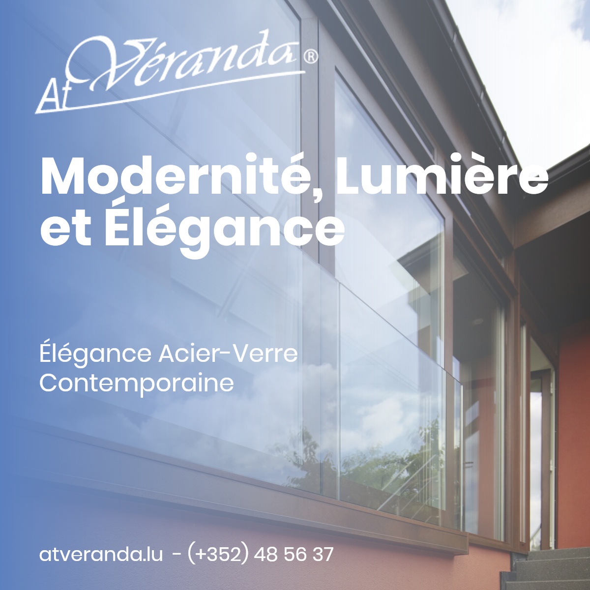 atverandalux's tweet image. Réinventez votre espace avec At Véranda ! Une véranda acier &amp;amp; verre sur mesure : robustesse, élégance et confort. Vivez en harmonie avec la nature. #VerandaSurMesure #EspaceLumineux #Design #Confort