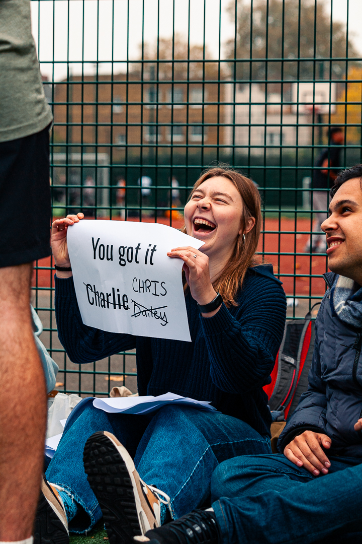 NortheasternLDN's tweet photo. A bit of competitive spirit this weekend at the #ResLife football tournament ⚽️🏆 https://t.co/zdOIjye6Ju